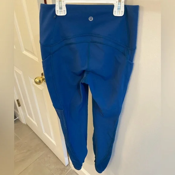 Lululemon Sole Training 7/8 Tight Poseidon Blue US 4 - Picture 3 of 8